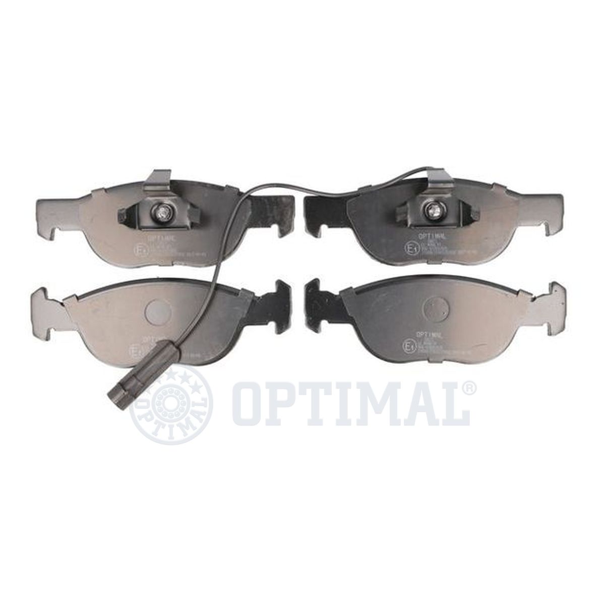 Колодки тормозные дисковые OPTIMAL 10072