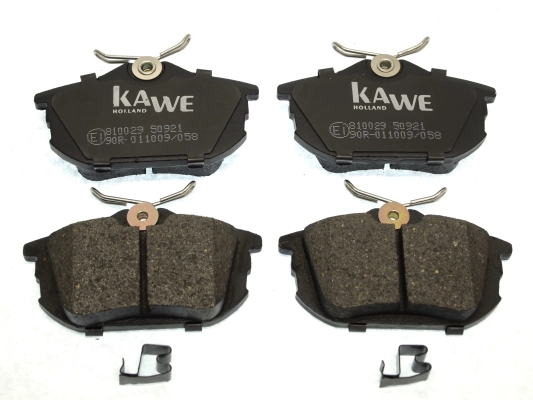 Колодки тормозные дисковые KAWE 810029