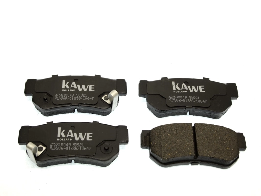 Колодки тормозные дисковые KAWE 810049