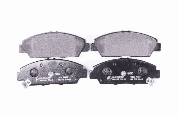 Колодки тормозные дисковые HELLA/BEHR/PAGID 8DB355016-631