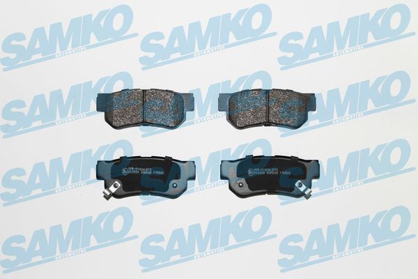 Колодки тормозные дисковые SAMKO 5SP848