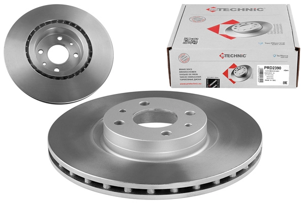 Диск тормозной PROTECHNIC PRD2390