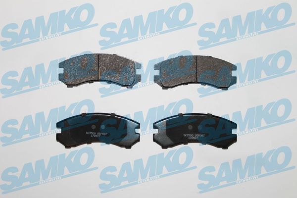 Колодки тормозные дисковые SAMKO 5SP087