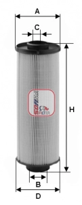 Фильтр топливный SOFIMA S 6016 NE
