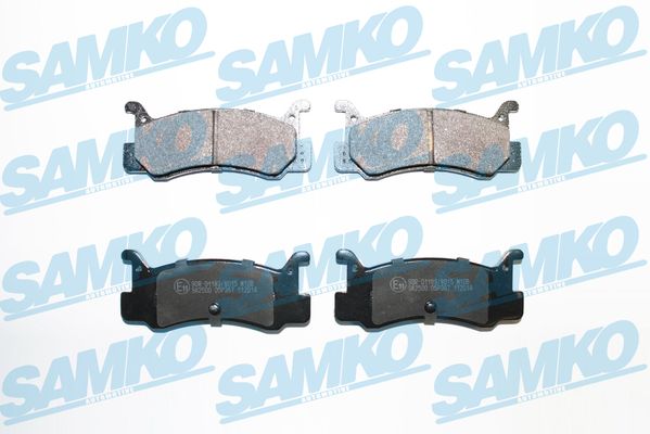 Колодки тормозные дисковые SAMKO 5SP367