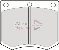 Комплект тормозных колодок дисковый тормоз ALLIED NIPPON ADB0156