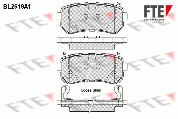 Запчасть FTE BL2619A1