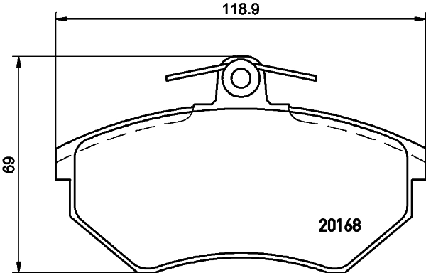 Диск тормозной DON PCP1369