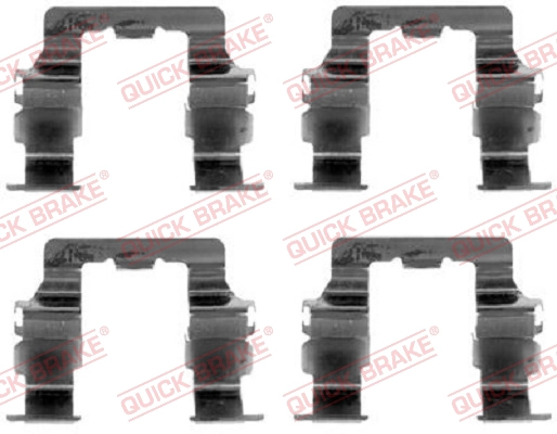 Комплект монтажный тормозных колодок QUICK BRAKE 109-1082