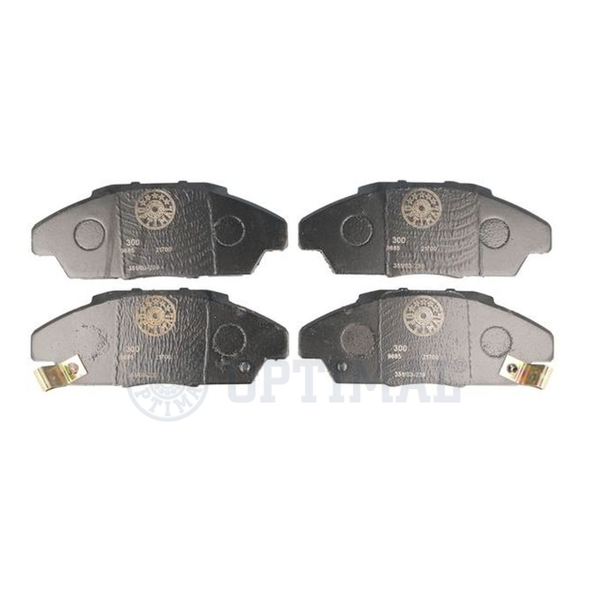 Колодки тормозные дисковые OPTIMAL 9685