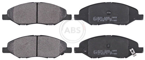 Колодки тормозные дисковые A.B.S. 35131