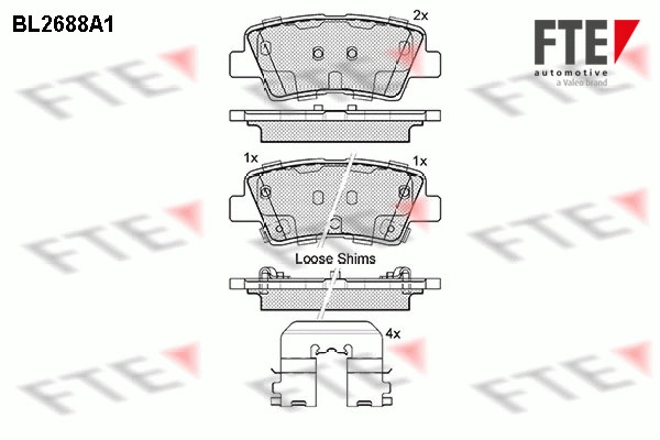 Запчасть FTE BL2688A1