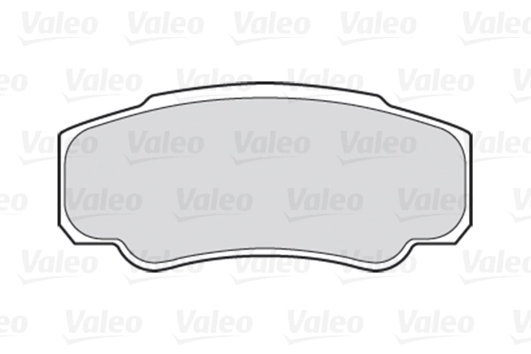 Колодки тормозные дисковые VALEO 301570
