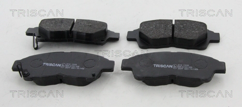 Комплект тормозных колодок дисковый тормоз TRISCAN 8110 13100