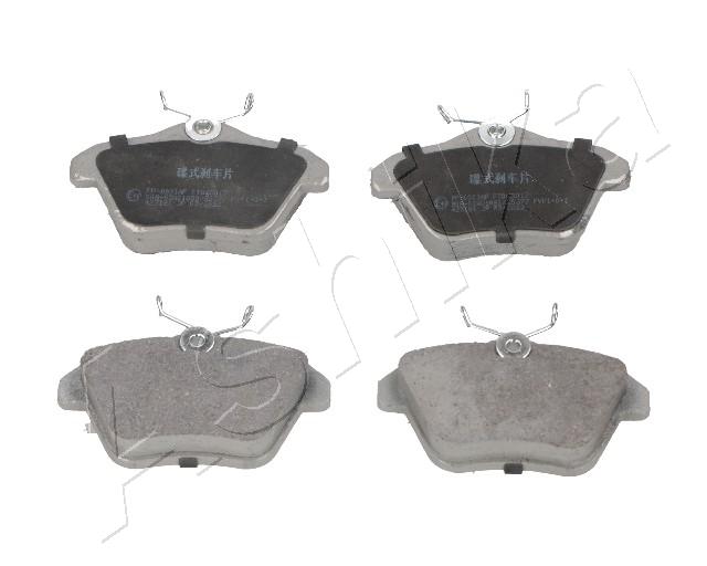 Колодки тормозные дисковые ASHIKA 51-00-00001