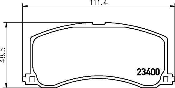 Колодки тормозные дисковые HELLA/BEHR/PAGID 8DB355016-941