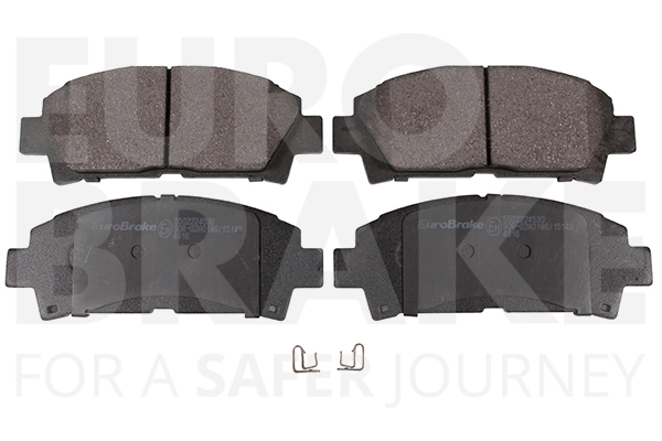 Тормозные колодки дисковые передние EUROBRAKE 5502224530