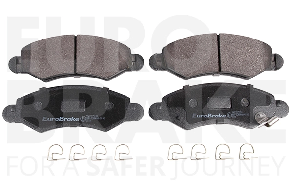 Тормозные колодки дисковые передние EUROBRAKE 5502225216