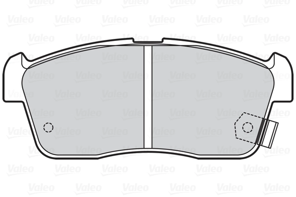 Колодки тормозные дисковые VALEO 302055