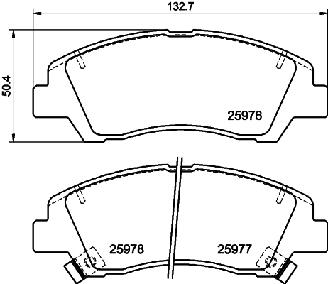 1628954 HELLA/BEHR/PAGID T2391