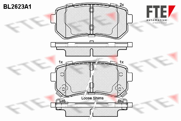 Запчасть FTE BL2623A1