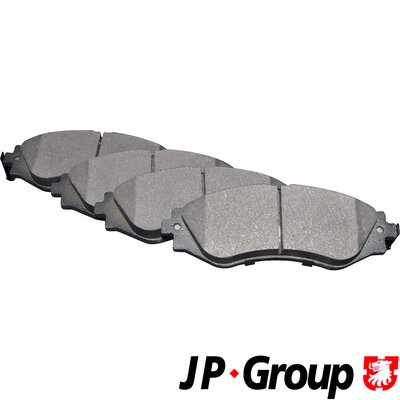 Комплект тормозных колодок дисковый тормоз jp group