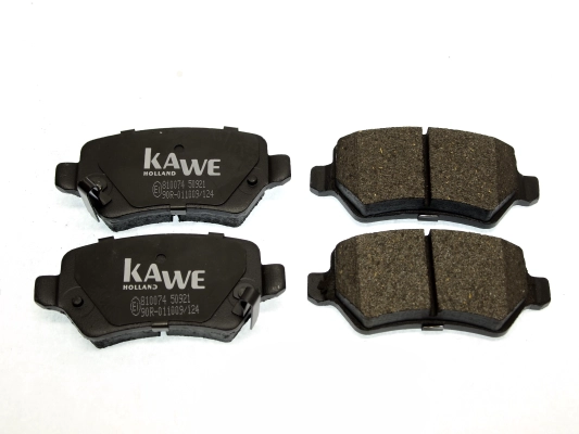 Колодки тормозные дисковые KAWE 810074