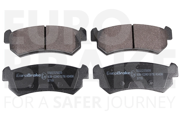 Колодки тормозные дисковые EUROBRAKE 5502225009
