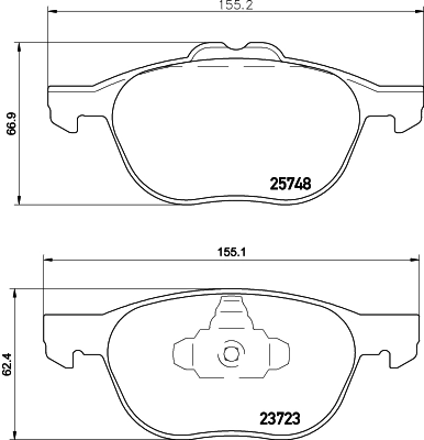  HELLA/BEHR/PAGID 8DB355020-411