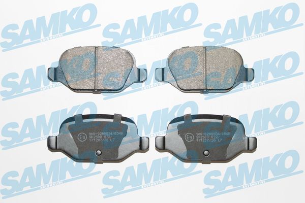Колодки тормозные дисковые SAMKO 5SP872