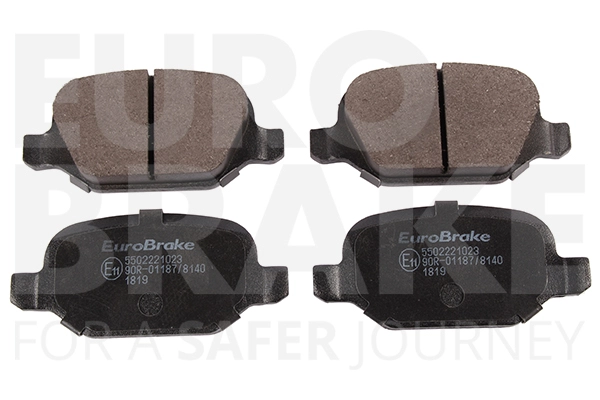 Колодки тормозные дисковые EUROBRAKE 5502221023