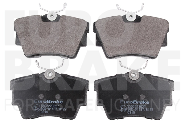 Комплект тормозных колодок. дисковый тормоз EUROBRAKE 5502223627