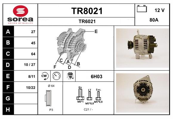 Генератор SNRA TR8021