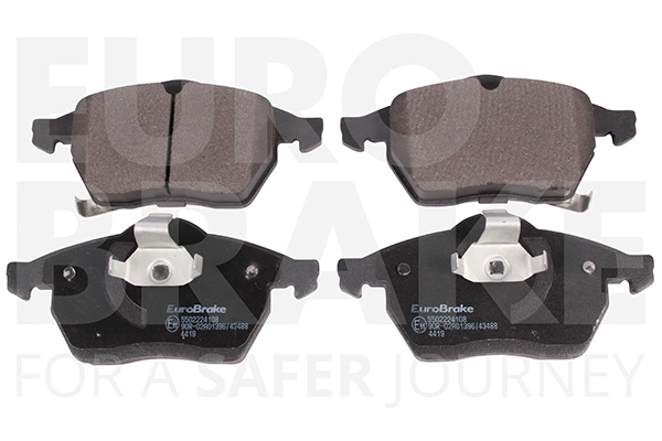 Тормозные колодки дисковые передние EUROBRAKE 5502224108