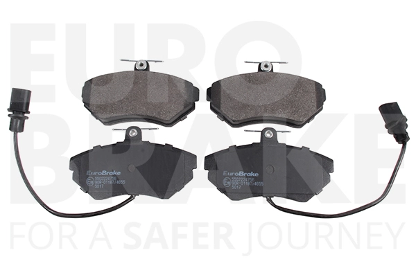 Колодки тормозные дисковые EUROBRAKE 5502224756