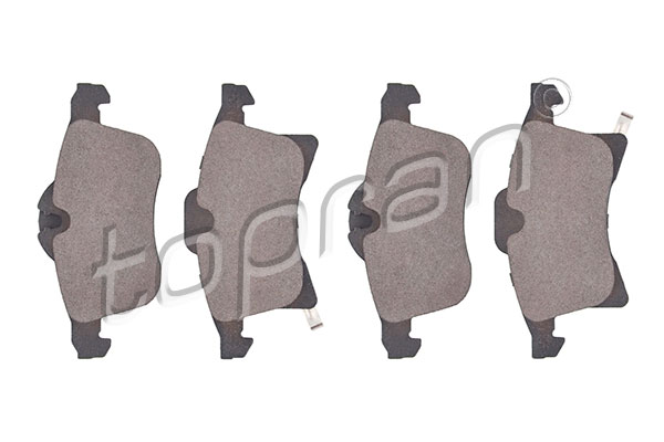 Front brake pads HANS PRIES/TOPRAN 206509