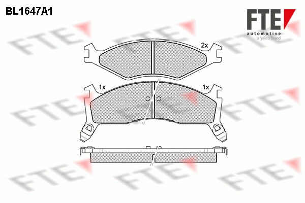 Запчасть FTE BL1647A1