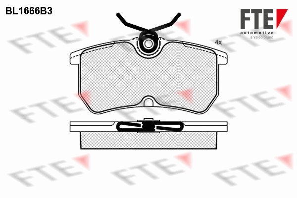Запчасть FTE BL1666B3