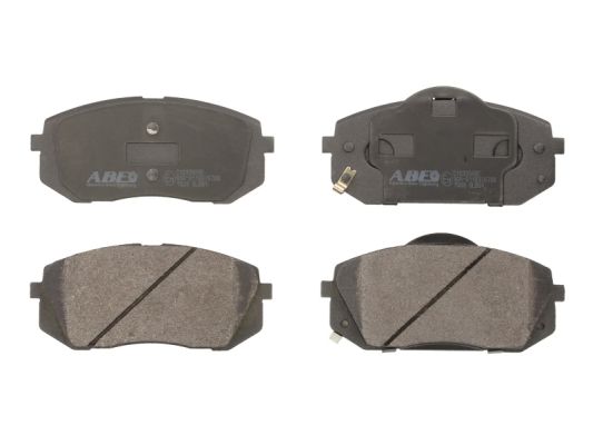Комплект тормозных колодок дисковый тормоз ABE C10326ABE