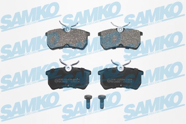Колодки тормозные дисковые SAMKO 5SP697