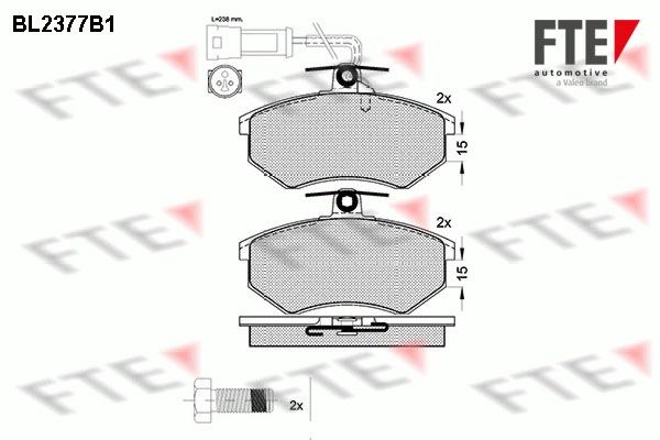 Запчасть FTE BL2377B1