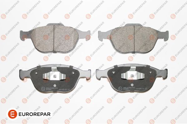 Колодки тормозные дисковые EUROREPAR 1639375080