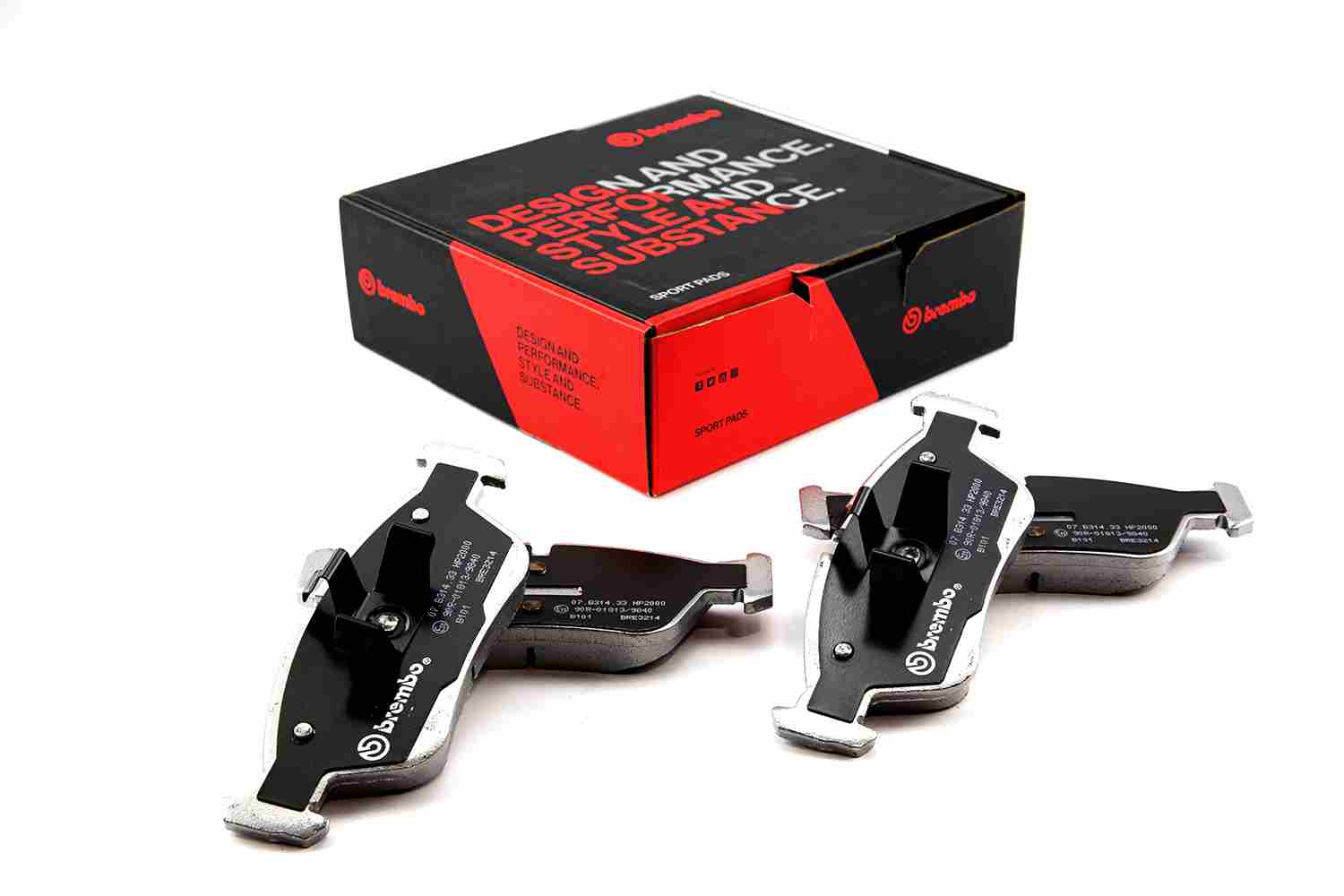 Комплект тормозных колодок дисковый тормоз BREMBO 07B.314.33