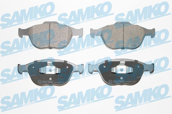 Samko-колодки торм-е диск. ford transit 03- wva SAMKO 5SP906