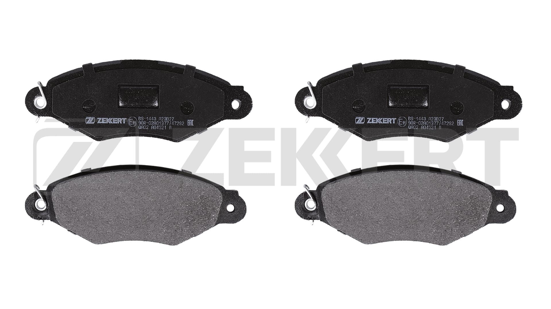 Колодки тормозные ZEKKERT BS1443