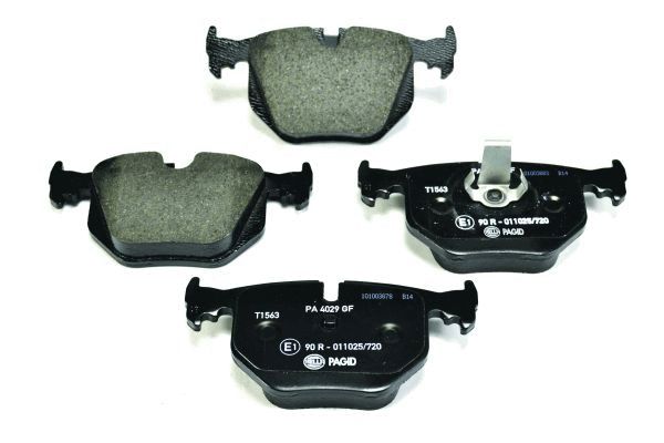 Комплект тормозных колодок дисковый тормоз HELLA/BEHR/PAGID 8DB355006-691