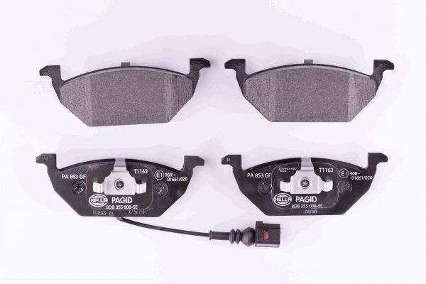 Колодки тормозные дисковые HELLA/BEHR/PAGID 8DB355008-551