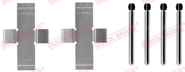 Комплект монтажный тормозных колодок QUICK BRAKE 109-0904