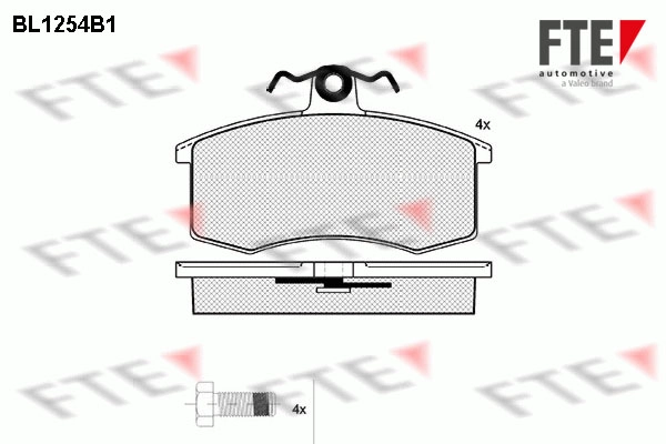 Запчасть FTE BL1254B1