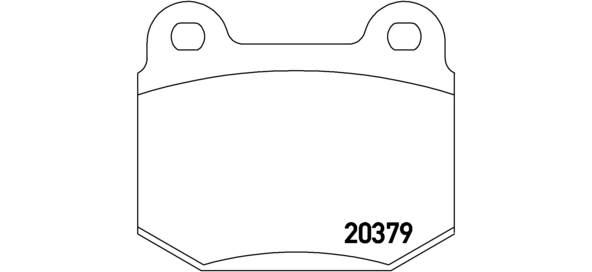 Колодки тормозные дисковые BREMBO P23038